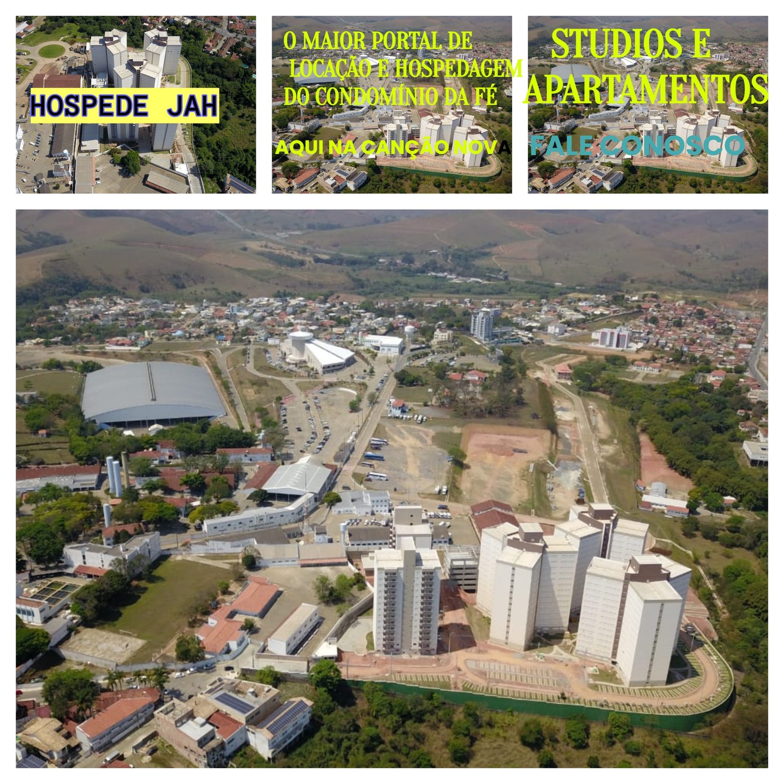 APARTAMENTO COM 1 DORM – 44,17M² PARA 5 PESSOAS – CONDOMÍNI0 DA FÉ