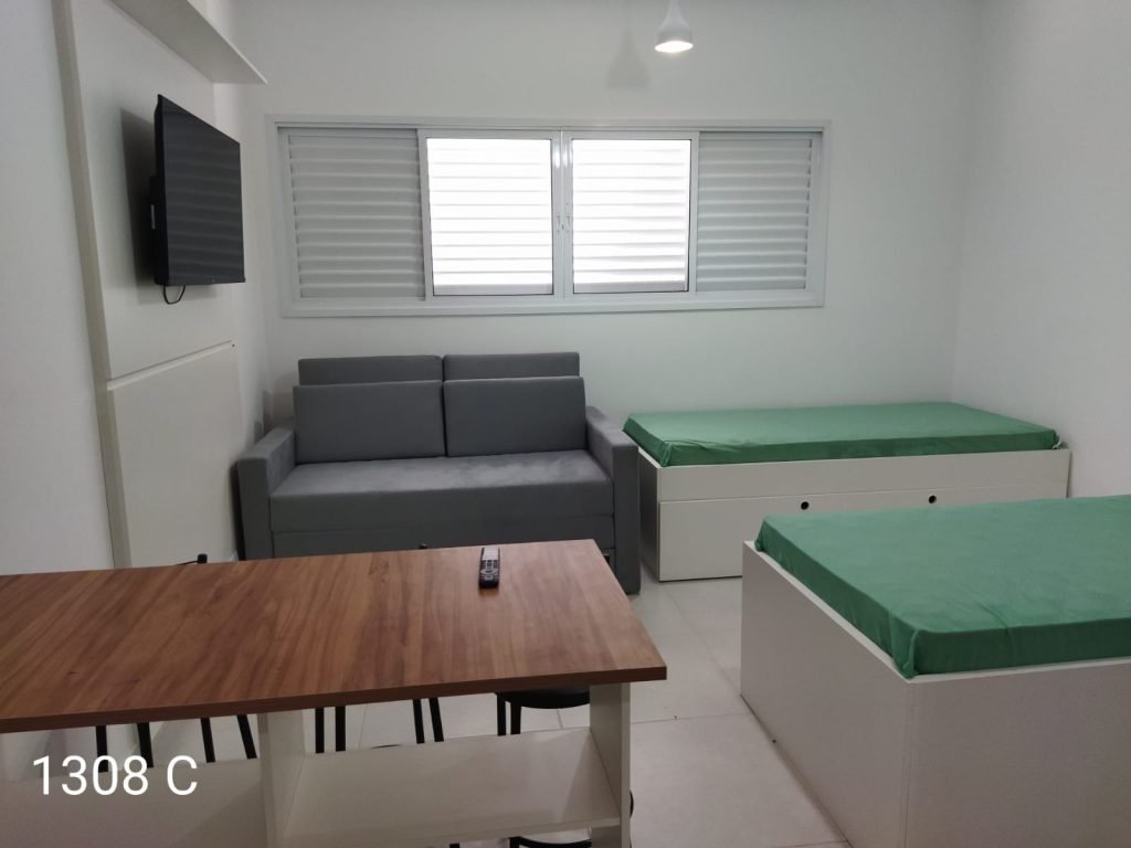 APARTAMENTO 28,8 M² – PARA 5 PESSOAS – CONDOMÍNIO DA FÉ