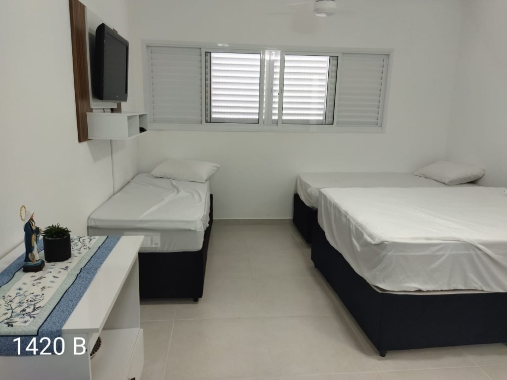 APARTAMENTO 28,8M² PARA 5 PESSOAS – CONDOMÍNIO DA FÉ
