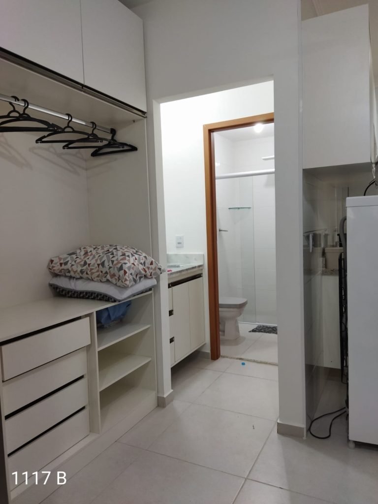 APARTAMENTO 28,8M² – PARA 5 PESSOAS – CONDOMÍNIO DA FÉ