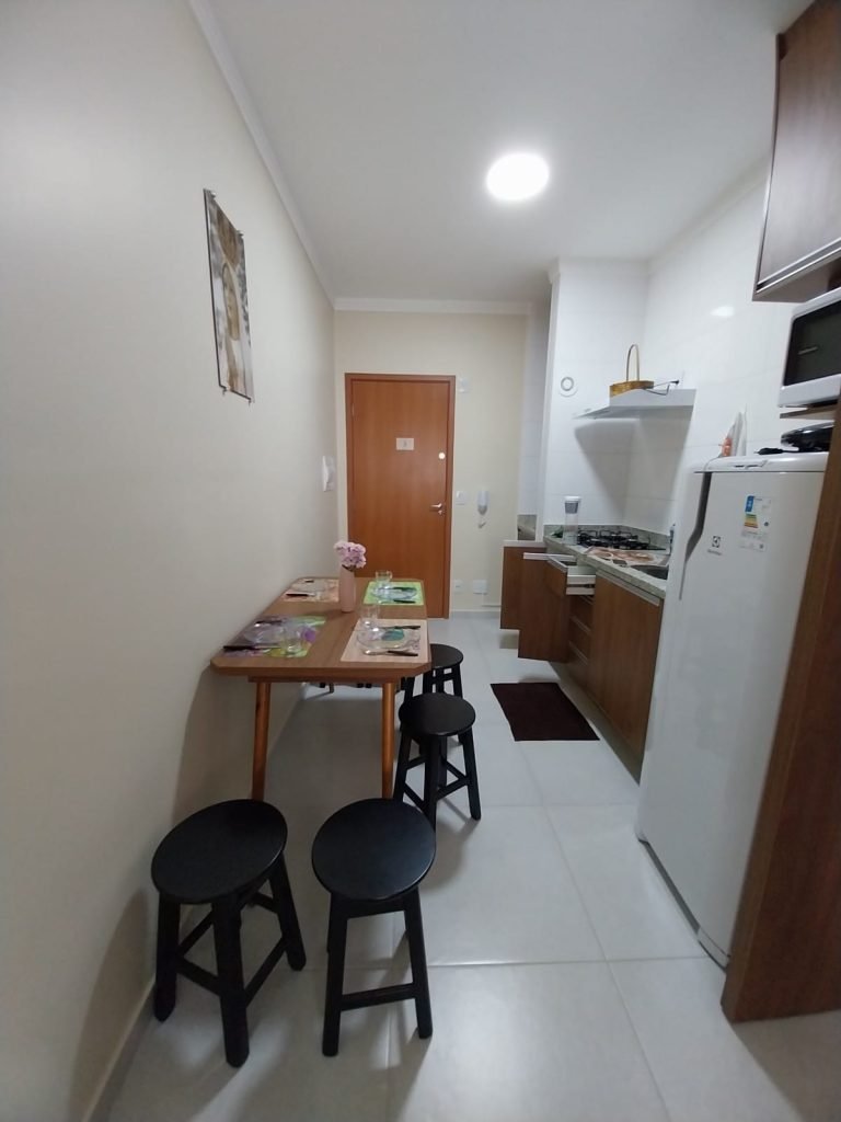 APARTAMENTO 28,8M² – PARA 6 PESSOAS – CONDOMINIO DA FÉ