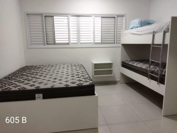 APARTAMENTO 28,8 M² – 5 PESSOAS – NO CONDOMÍNIO DA FÉ