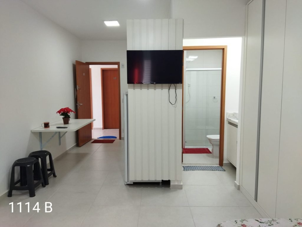 APARTAMENTO 28,8M² – PARA 5 PESSOAS – CONDOMÍNIO DA FÉ