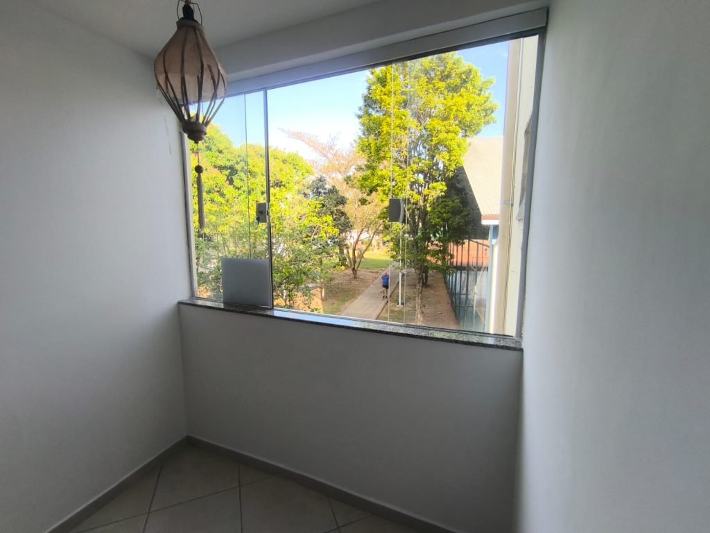 O seu refúgio particular com vista para o verde.