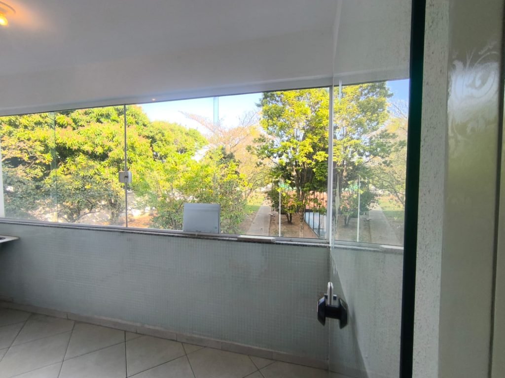 O seu refúgio particular com vista para o verde.