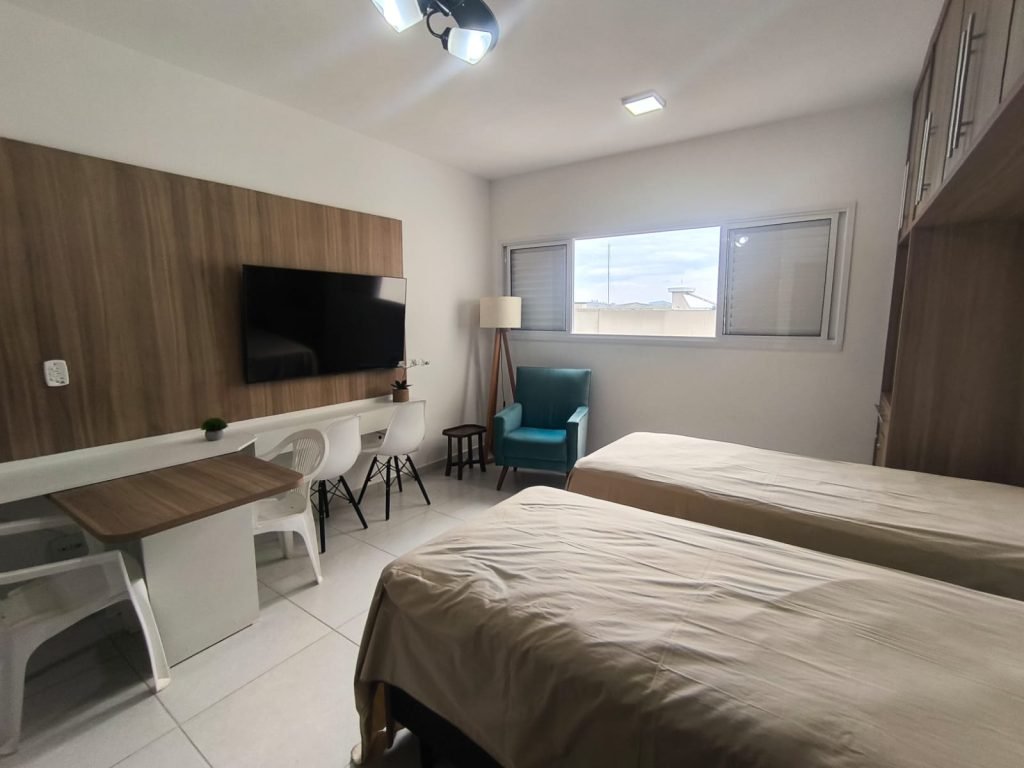 STUDIO MOBILIADO – LINDO E FUNCIONAL